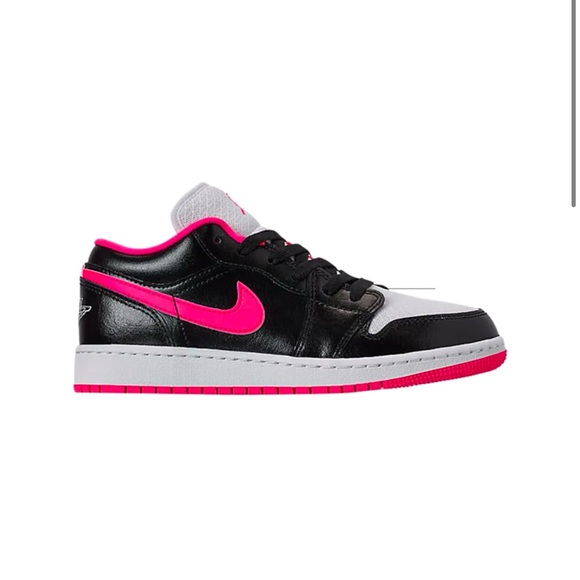 Nike Shoes - Nike Air Jordan 1 Low GS ‘Black Hyper Pink’